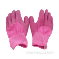 Hespax Latex Rubber Coated Children Outdoor Gardening Gloves